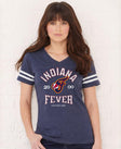 Indiana Fever Vintage Hoops ALT Women's V-Neck Tee