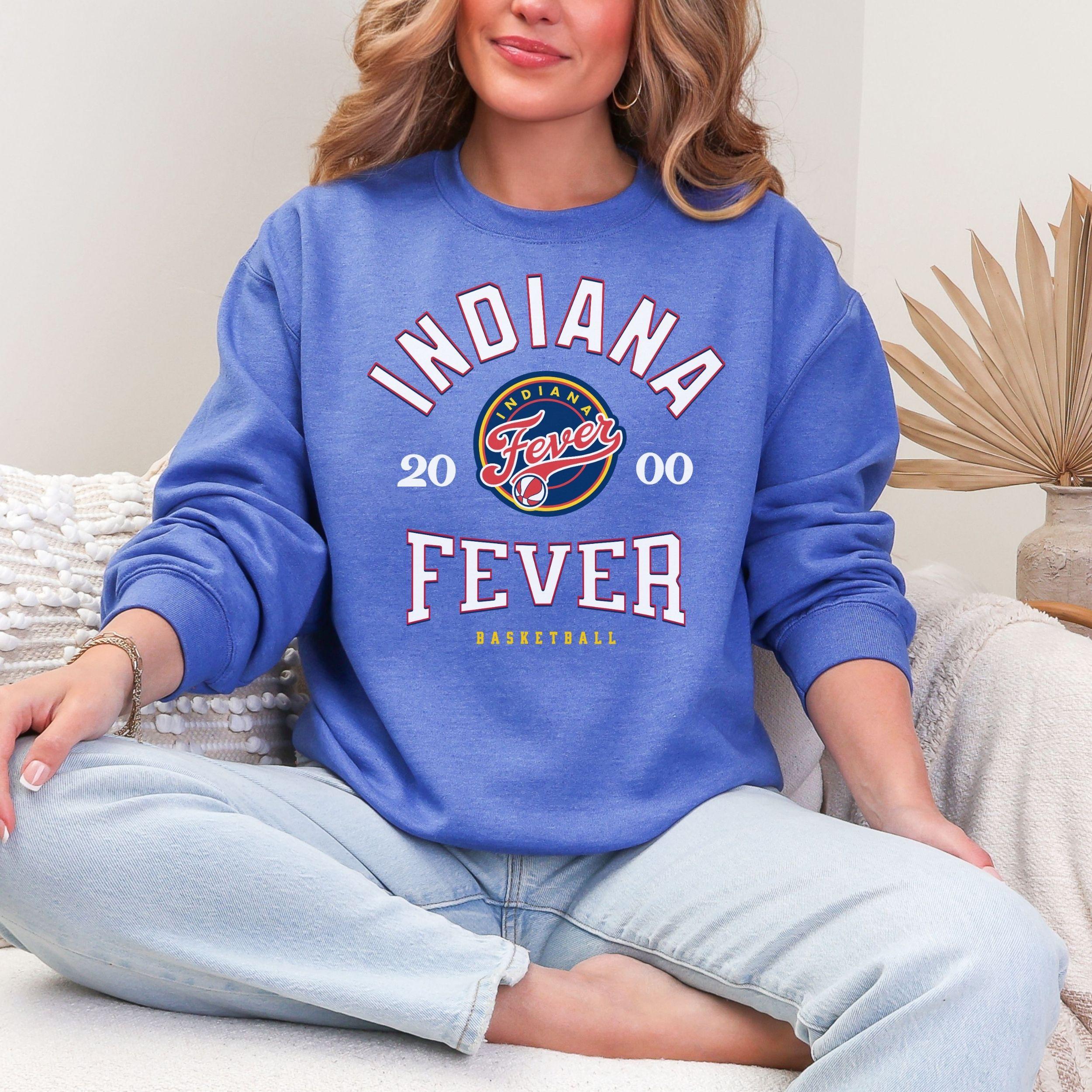 Indiana Fever Vintage Hoops Crewneck Sweatshirt