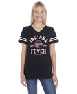 Indiana Fever Vintage Hoops Women's V-Neck Tee
