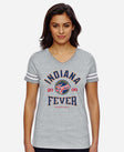 Indiana Fever Vintage Hoops Women's V-Neck Tee