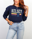 Kelsey Mitchell Indiana Fever Power Player Crewneck Sweatshirt