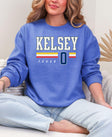 Kelsey Mitchell Indiana Fever Power Player Crewneck Sweatshirt