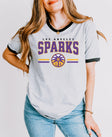 Los Angeles Sparks Legacy Ringer T-Shirt