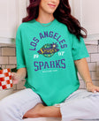 Los Angeles Sparks Retro Hoops T-Shirt