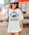 Los Angeles Sparks Retro Hoops T-Shirt