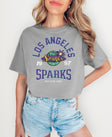 Los Angeles Sparks Retro Hoops T-Shirt