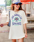 Los Angeles Sparks Throwback Hoops T-Shirt