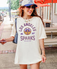 Los Angeles Sparks Vintage Hoops T-Shirt