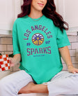 Los Angeles Sparks Vintage Hoops T-Shirt