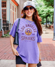 Los Angeles Sparks Vintage Hoops T-Shirt