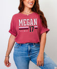 Megan DiLeo Gustafson Portland Fire Power Player T-Shirt