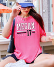 Megan DiLeo Gustafson Portland Fire Power Player T-Shirt