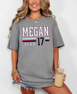 Megan DiLeo Gustafson Portland Fire Power Player T-Shirt