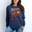 Indiana Fever Freddy Fever Mascot Long Sleeve Tee