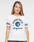 Minnesota Lynx Fearless Hustle Women's V-Neck Tee