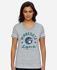 Minnesota Lynx Fearless Hustle Women's V-Neck Tee