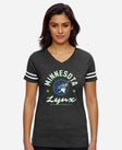 Minnesota Lynx Fearless Hustle Women's V-Neck Tee