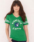 Minnesota Lynx Fearless Hustle Women's V-Neck Tee