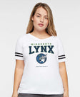 Minnesota Lynx Midnight Varsity Edge Women's V-Neck Tee