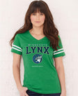 Minnesota Lynx Midnight Varsity Edge Women's V-Neck Tee