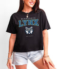 Minnesota Lynx Staredown Women's Boxy Crop Top