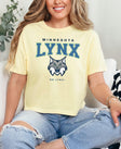 Minnesota Lynx Staredown Women's Boxy Crop Top
