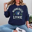 Minnesota Lynx Vintage Hoops Crewneck Sweatshirt