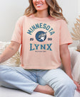 Minnesota Lynx Vintage Hoops Women's Boxy Cropped Tee