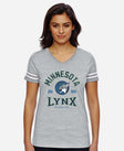 Minnesota Lynx Vintage Hoops Women's V-Neck Tee