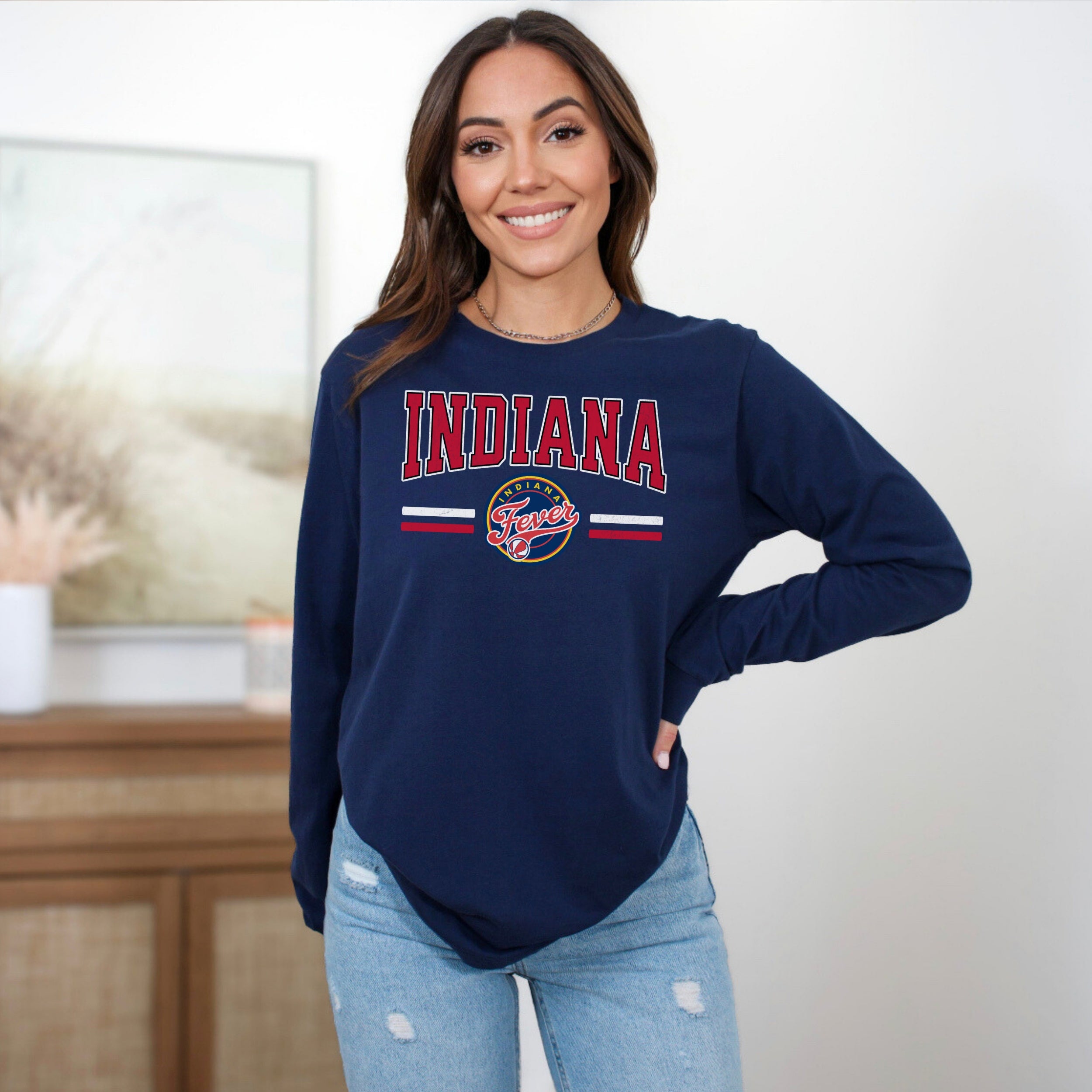 Indiana Fever Legacy Long Sleeve Tee