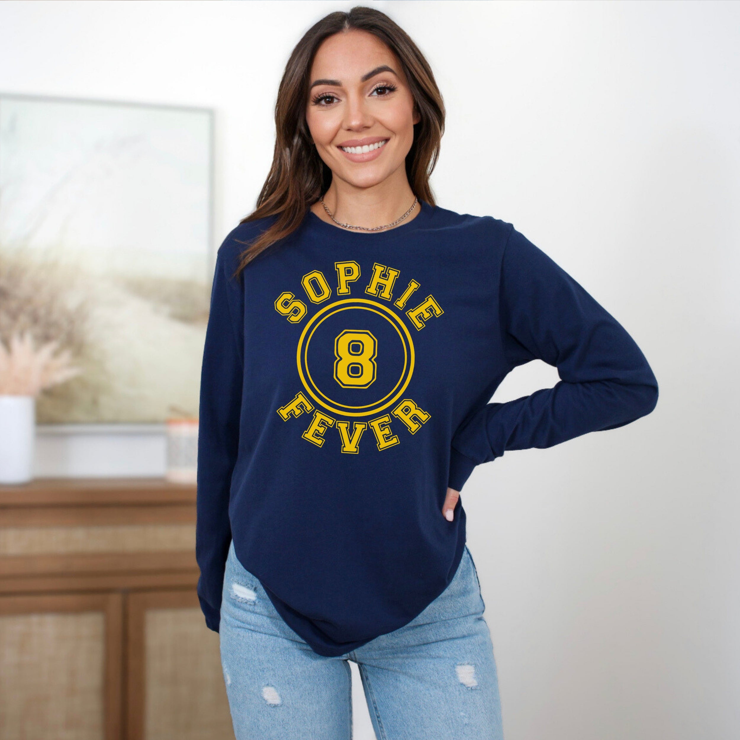 Sophie Fever 8 Jersey Long Sleeve T-Shirt