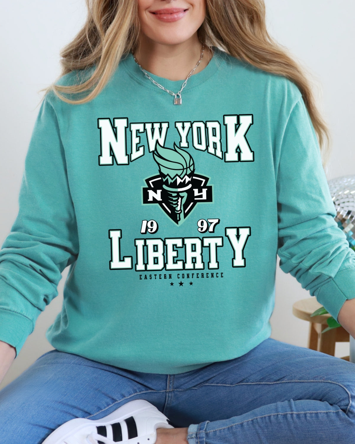 New York Liberty Inaugural Season Long Sleeve Tee