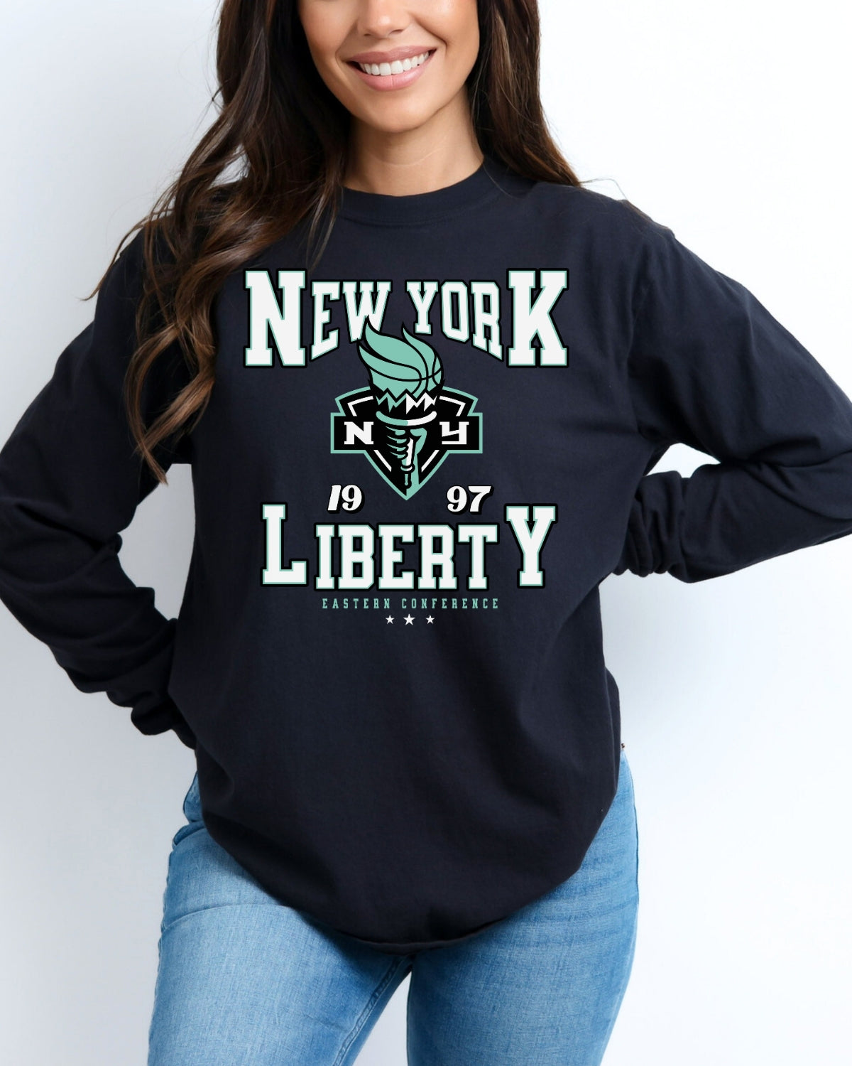 New York Liberty Inaugural Season Long Sleeve Tee