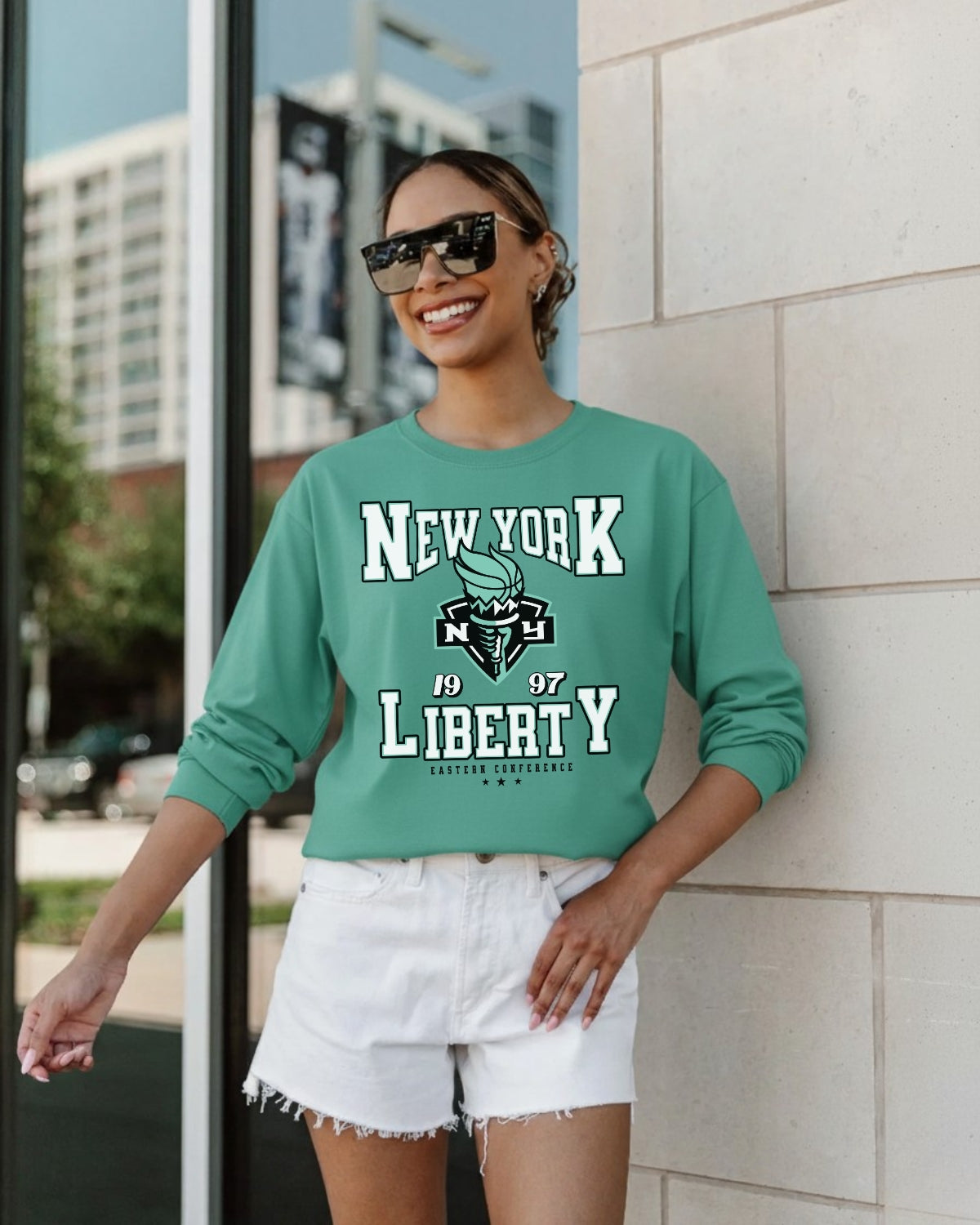 New York Liberty Inaugural Season Long Sleeve Tee