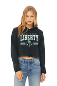 New York Liberty Legacy Women's Cropped Fleece Hoodie
