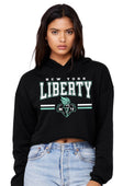 New York Liberty Legacy Women's Cropped Fleece Hoodie