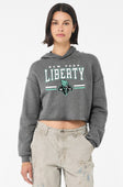 New York Liberty Legacy Women's Cropped Fleece Hoodie