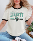 New York Liberty Legacy Ringer T-Shirt