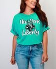 New York Liberty Perfect Swish T-Shirt