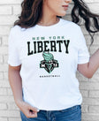 New York Liberty Varsity Edge T-Shirt