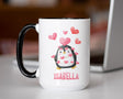Personalized Name Penguin Mug