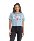 Portland Fire Fast Break Women's Ideal Crop Top