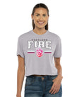 Portland Fire Fast Break Women's Ideal Crop Top