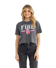 Portland Fire Fast Break Women's Ideal Crop Top