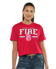 Portland Fire Fast Break Women's Ideal Crop Top