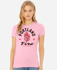 Portland Fire Fearless Hustle Women's Relaxed Tee
