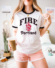 Portland Fire Fierce Energy Vintage Ringer Tee