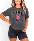 Portland Fire Fierce Energy Women's Cropped Boxy Tee
