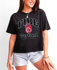 Portland Fire Fierce Energy Women's Cropped Boxy Tee