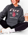 Portland Fire Ignite the Court Hoodie